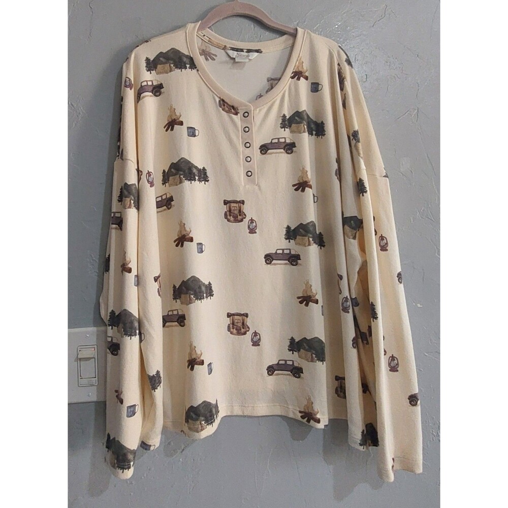 Natural Reflections,Women's XXL comfort after a fun day outdoors,soft.